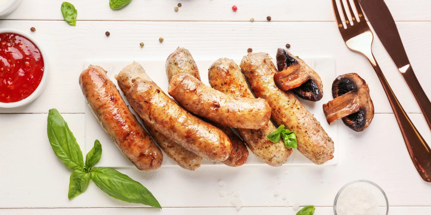 Kiełbasa biała pieczona