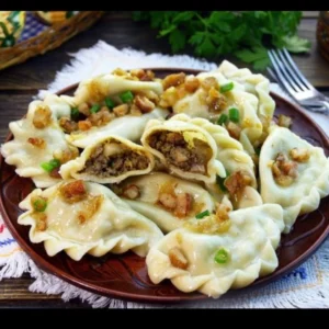 Pierogi z mięsem