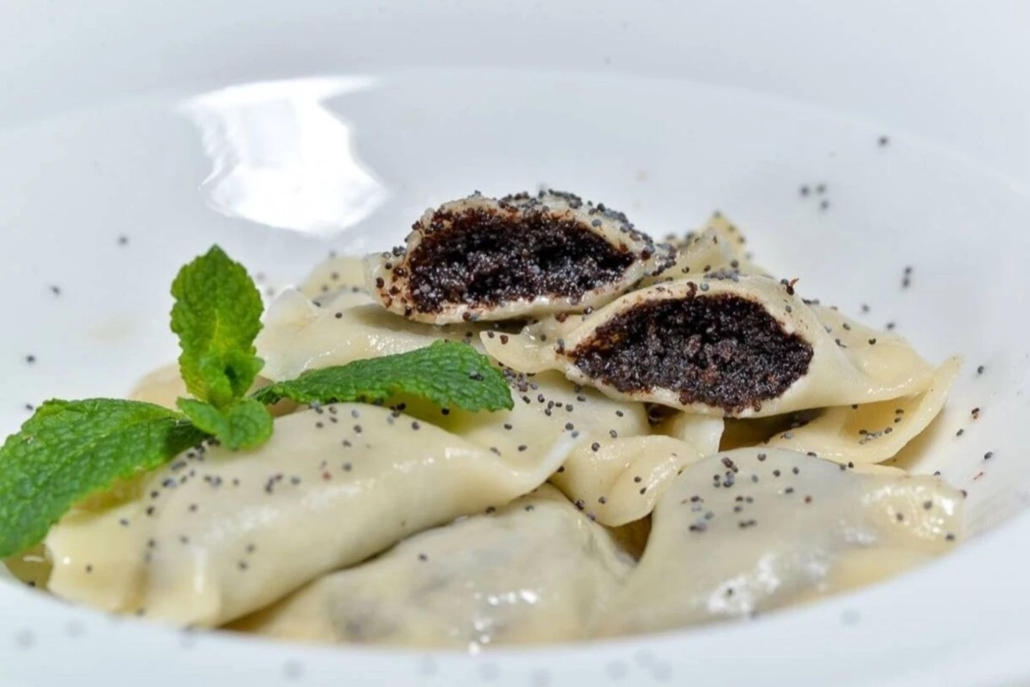 Pierogi z makiem