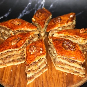 Baklava z orzechem wloskim