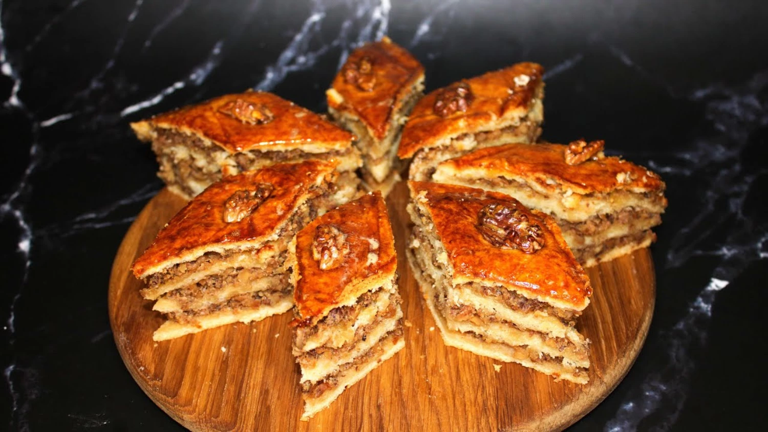 Baklava z orzechem wloskim
