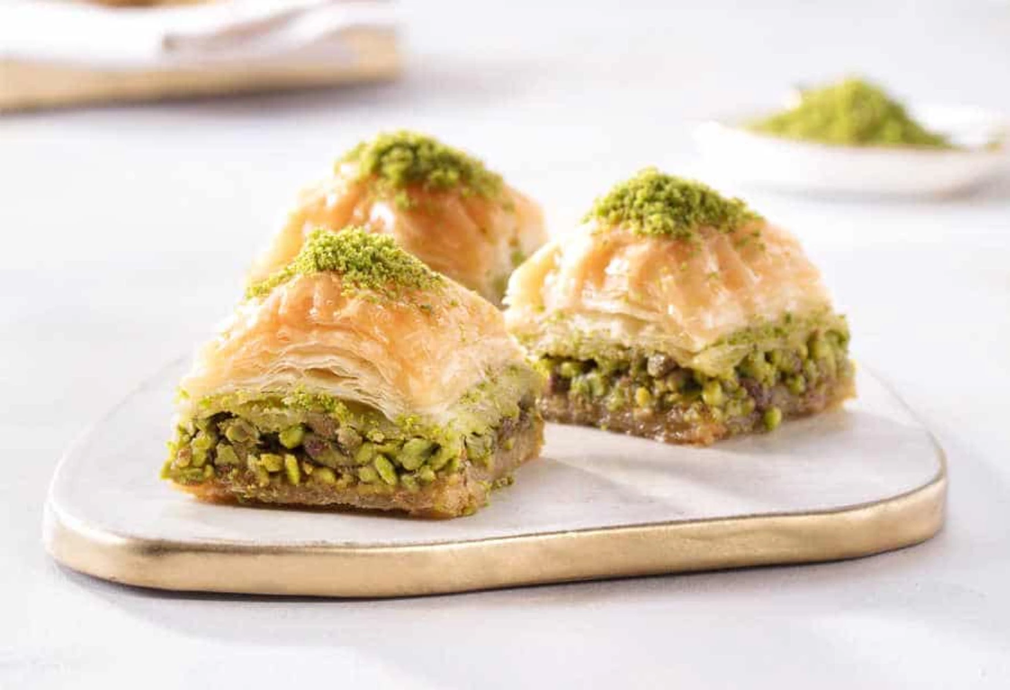 Baklawa z pistacjami