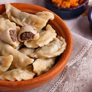 Pierogi z wątróbką