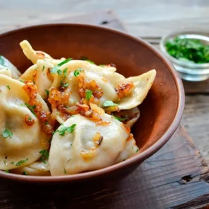Pierogi z podgrzybkami