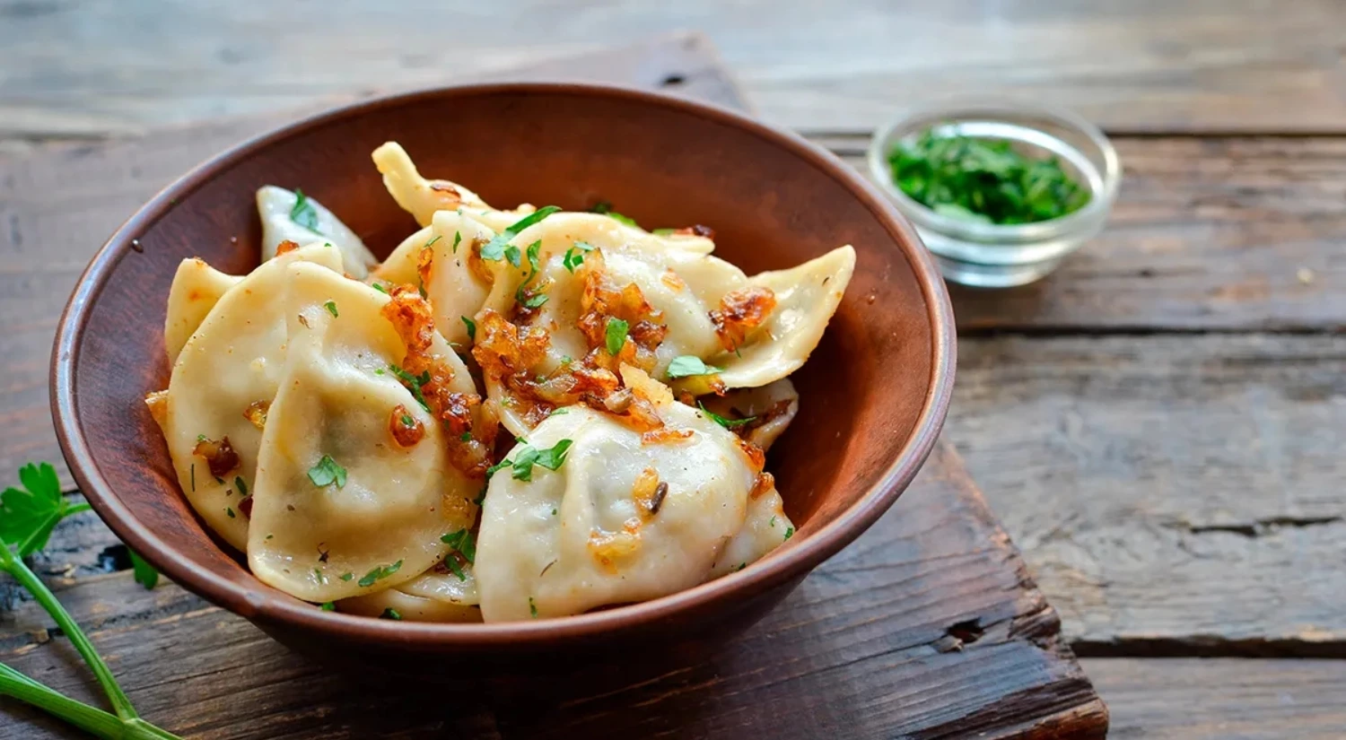 Pierogi z podgrzybkami