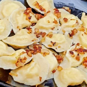 Pierogi z twarogiem i ziemniakami
