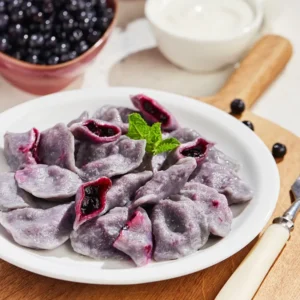 Pierogi z jagodami – VIVILIV – Gdańsk